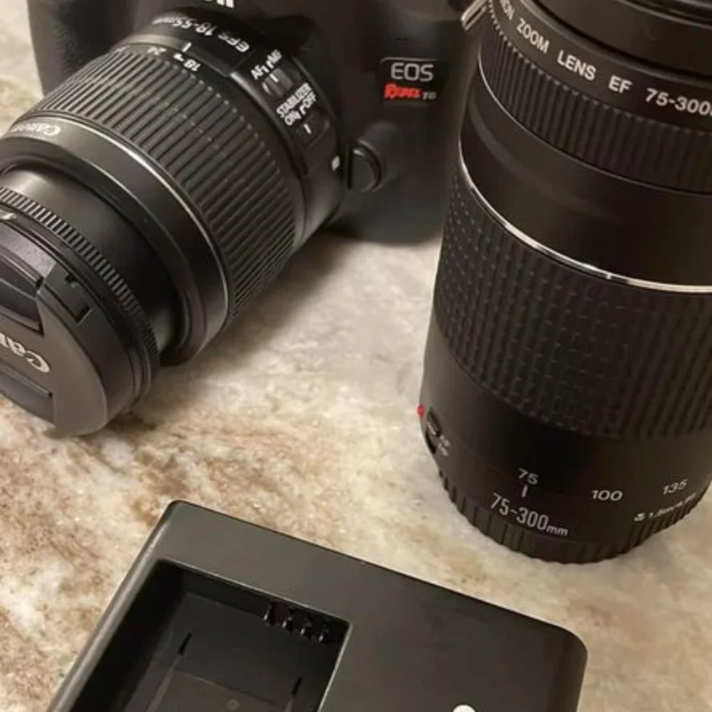 Canon Digital SLR Camera Kit [EOS Rebel T6]